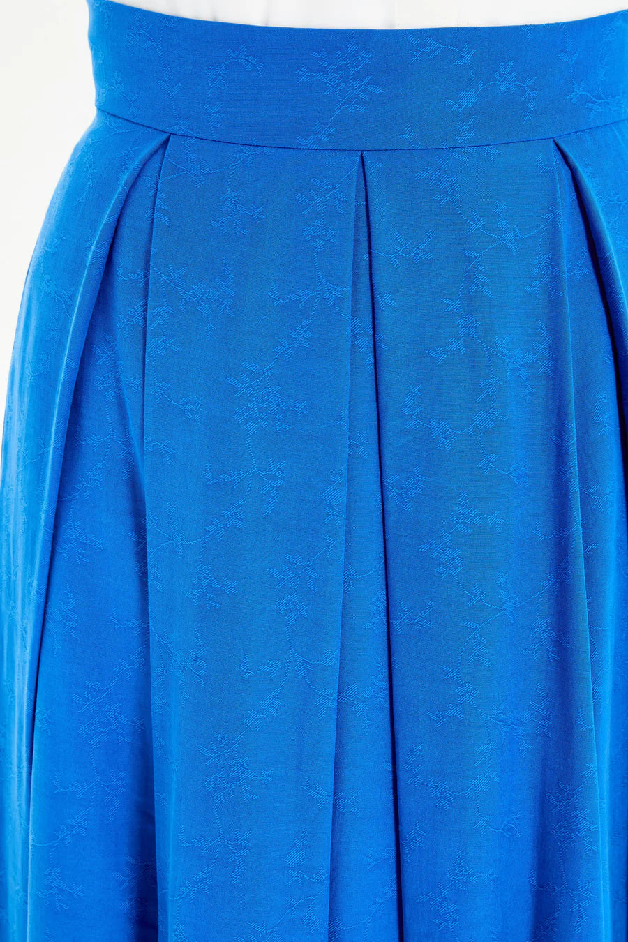 Jupe crayon plissée