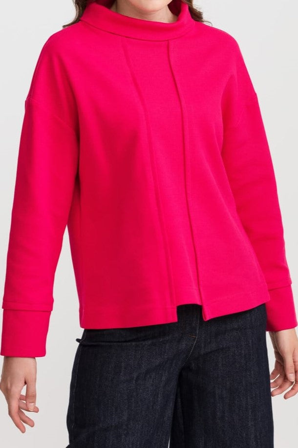 Blouse à col montant