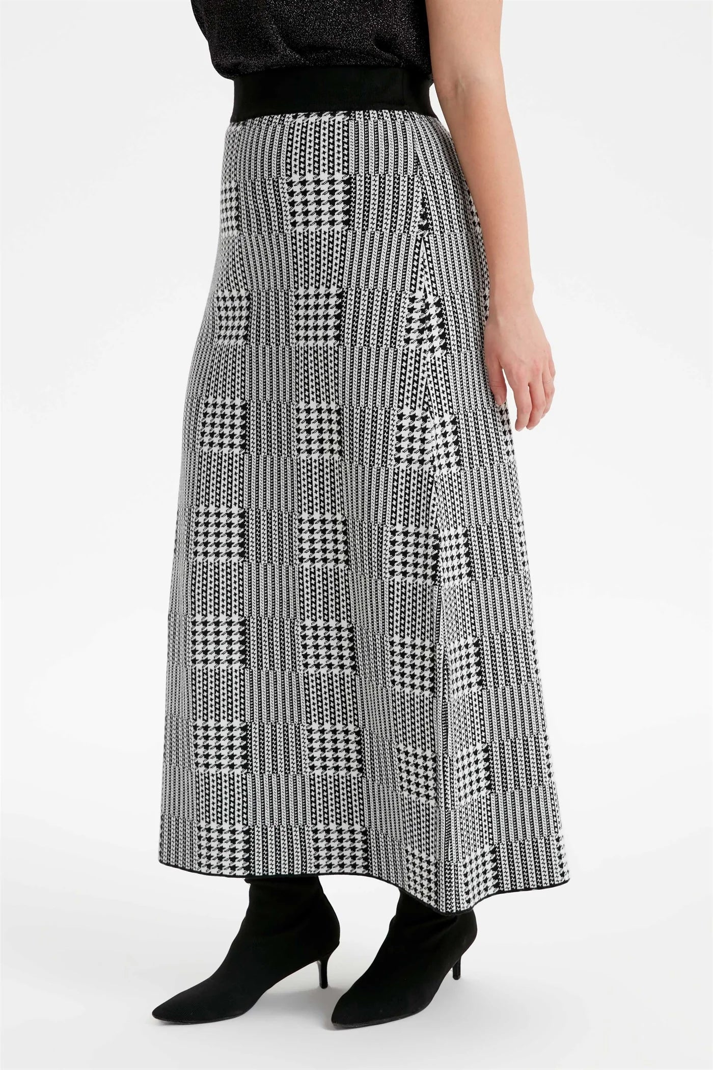 Jupe carreaux en laine