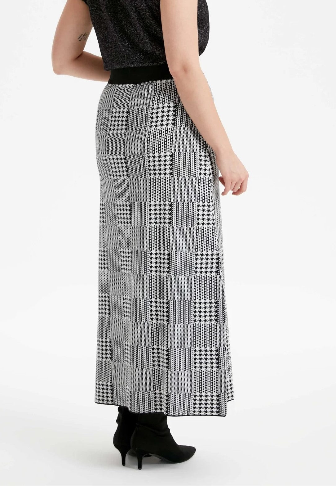 Jupe carreaux en laine