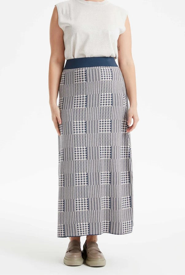 Jupe carreaux en laine