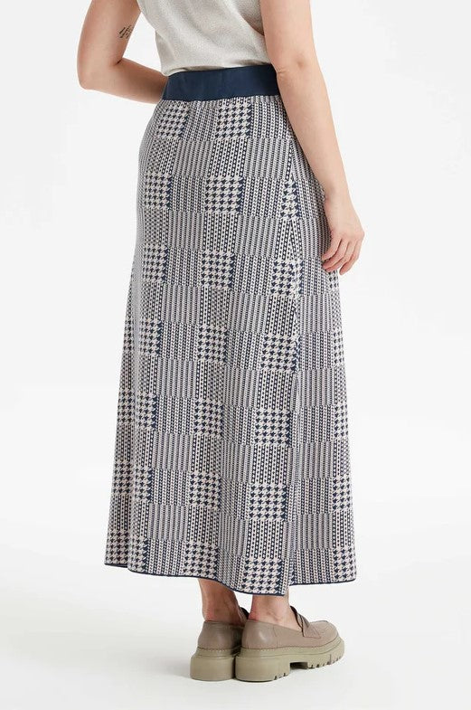 Jupe carreaux en laine