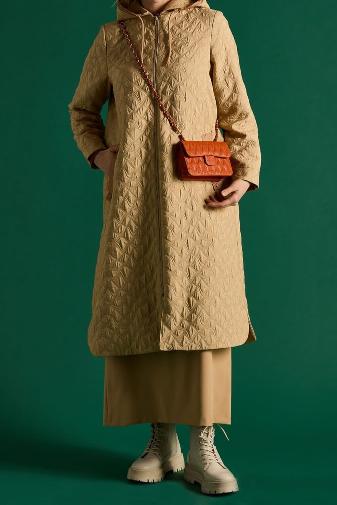 Manteau à capuche grande taille Wear&Go