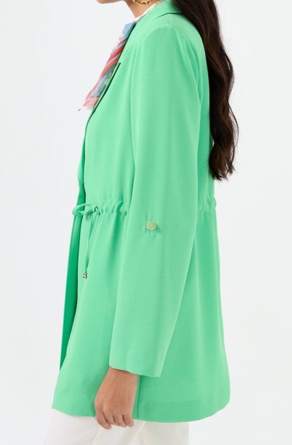 Veste avec boutons dorés