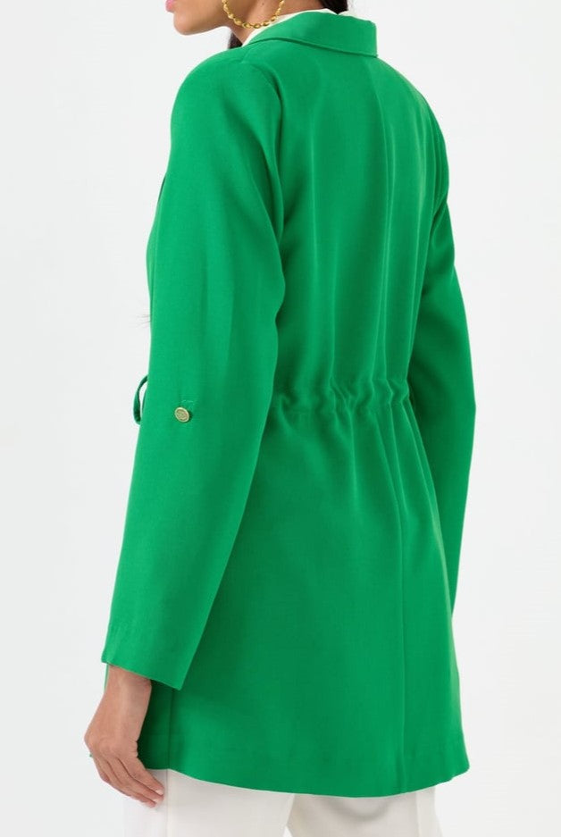 Veste avec boutons dorés