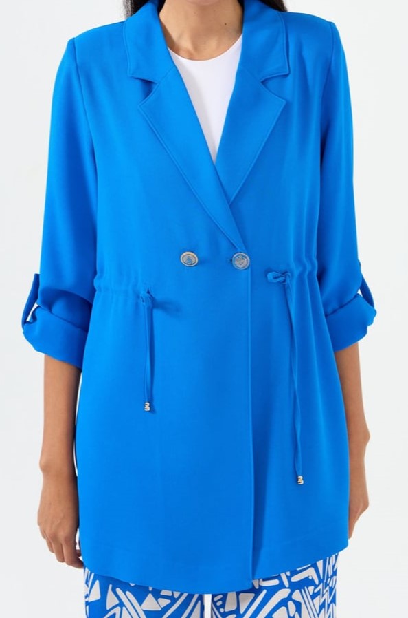 Veste avec boutons dorés