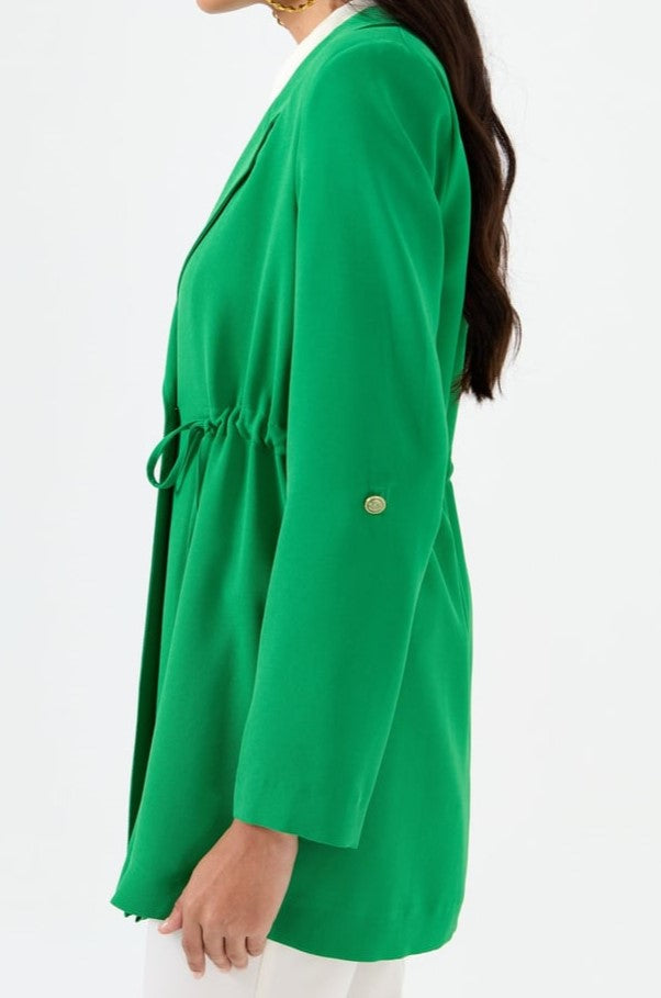 Veste avec boutons dorés