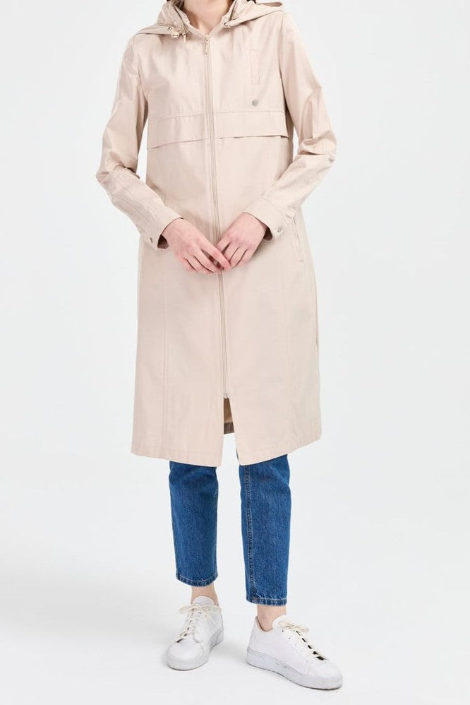 Trench coats a capuche imperméable