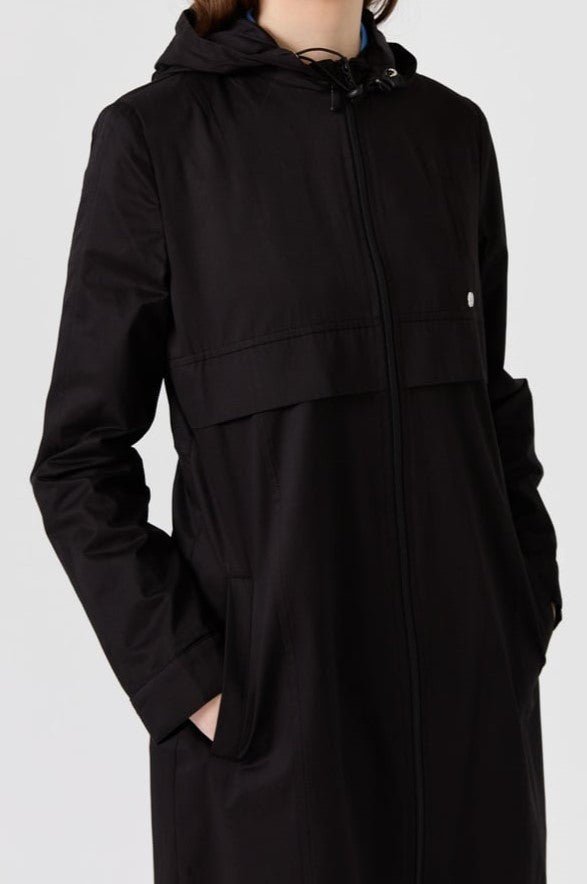 Trench coats a capuche imperméable