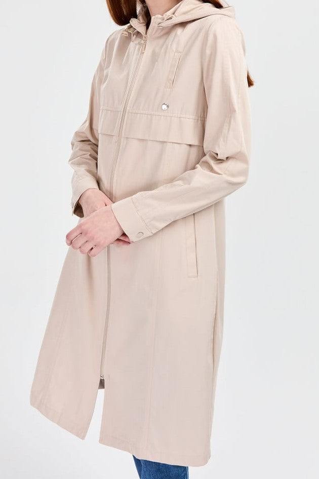 Trench coats a capuche imperméable