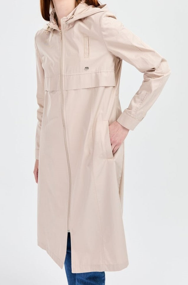 Trench coats a capuche imperméable