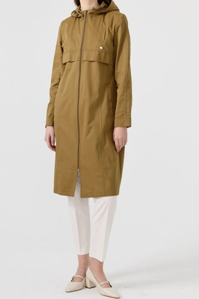 Trench coats a capuche imperméable