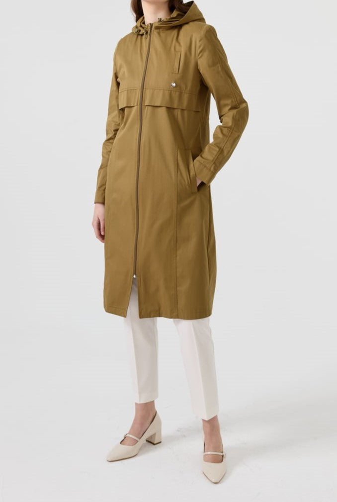 Trench coats a capuche imperméable