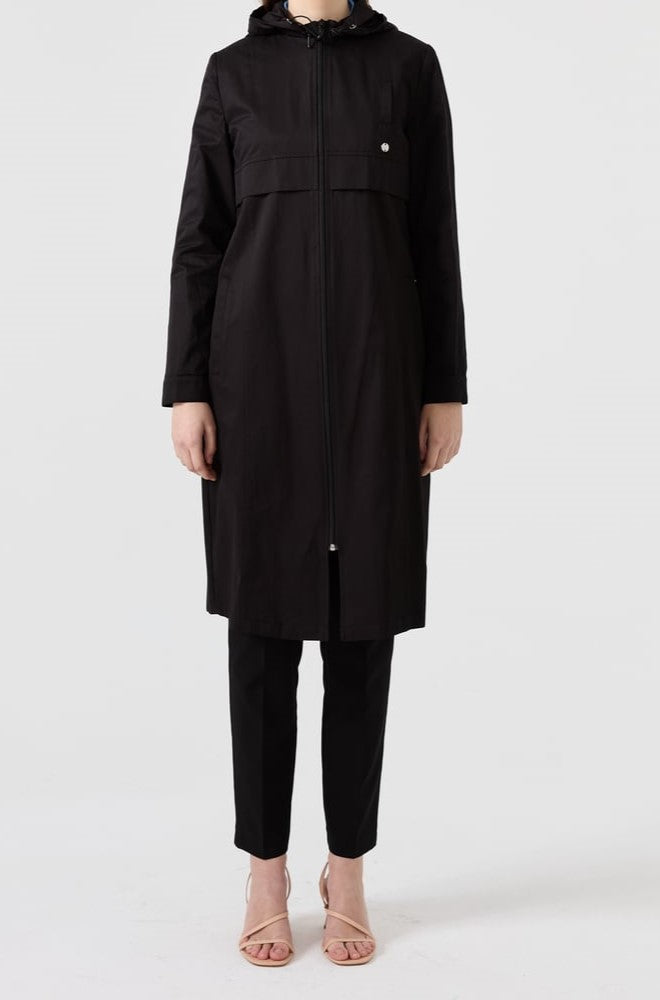 Trench coats a capuche imperméable