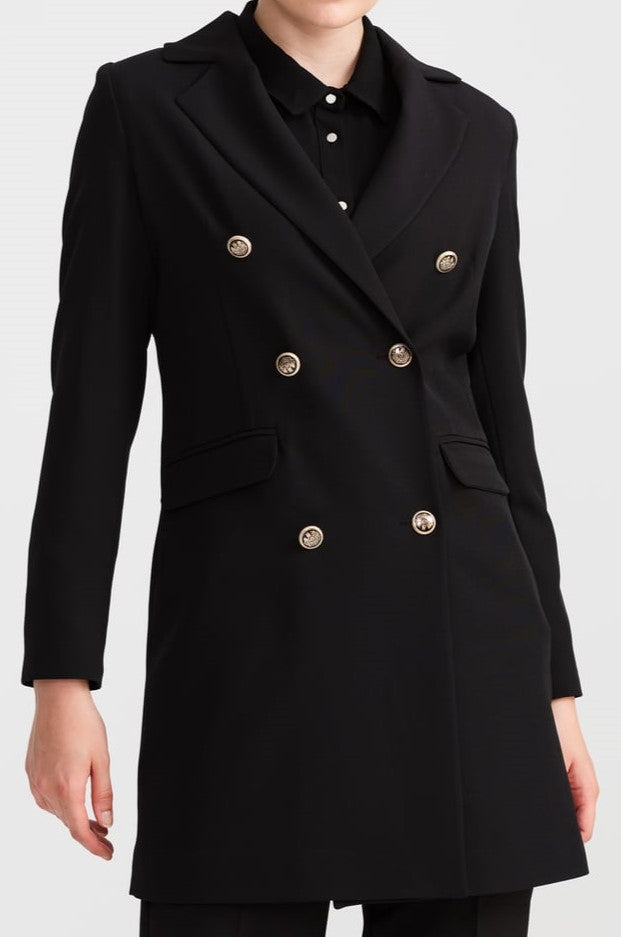 Veste blazer croisée avec six boutons