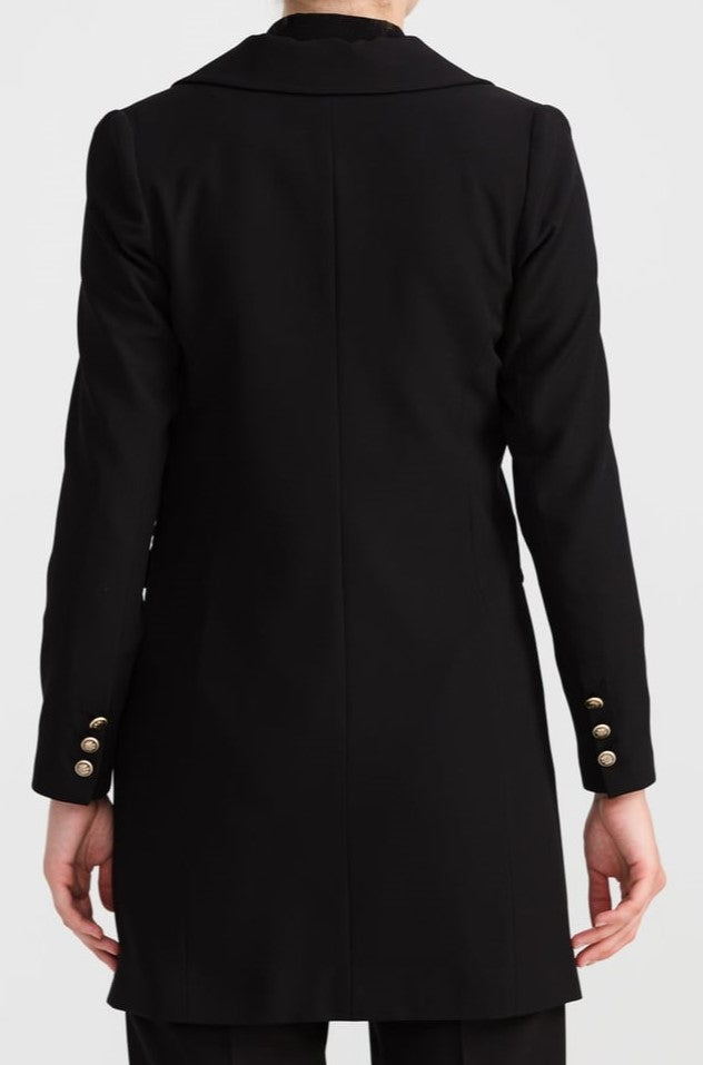 Veste blazer croisée avec six boutons