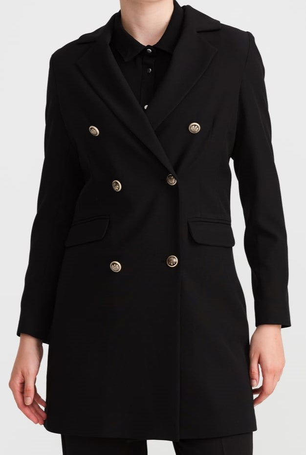 Veste blazer croisée avec six boutons