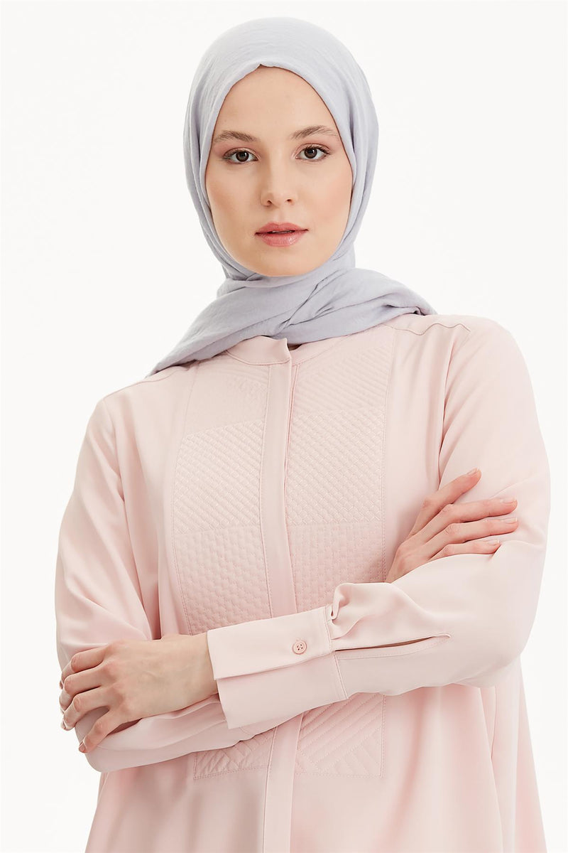 écharpe en coton de couleur unie