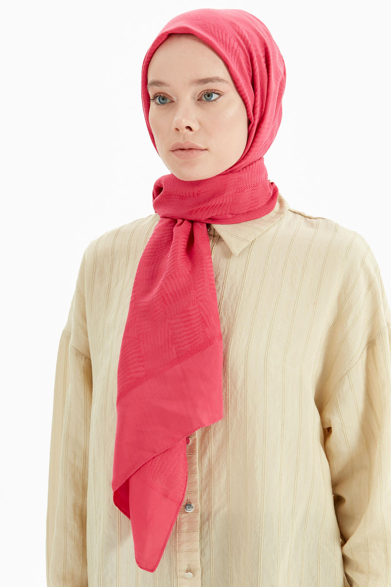 écharpe de motif de ligne élégante