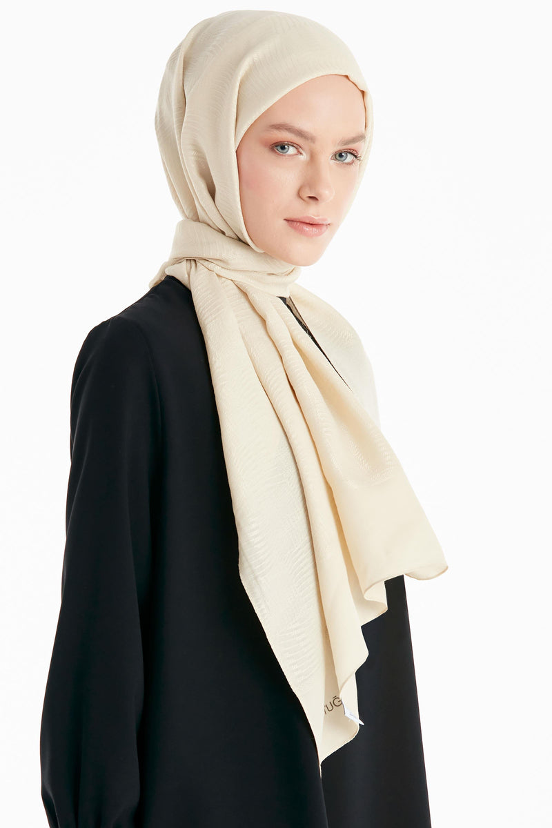 écharpe de motif de ligne élégante