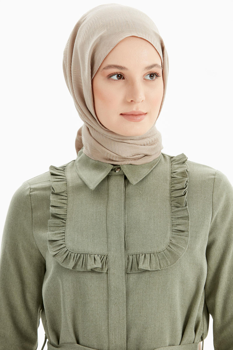 écharpe de motif de ligne élégante