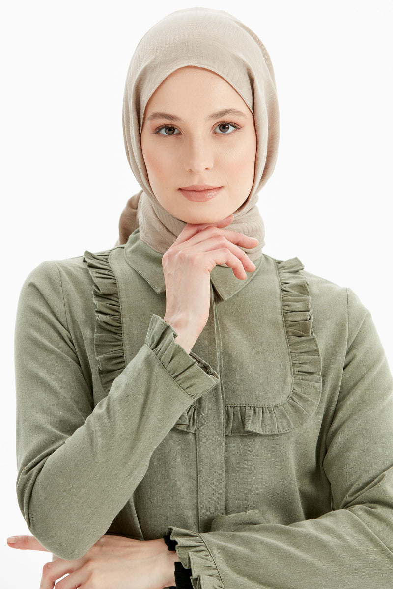 écharpe de motif de ligne élégante