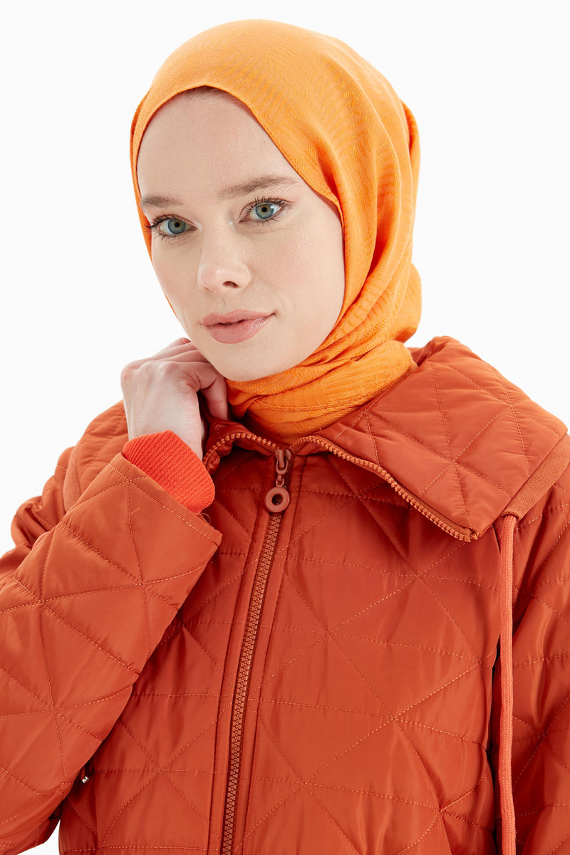 écharpe de motif de ligne élégante