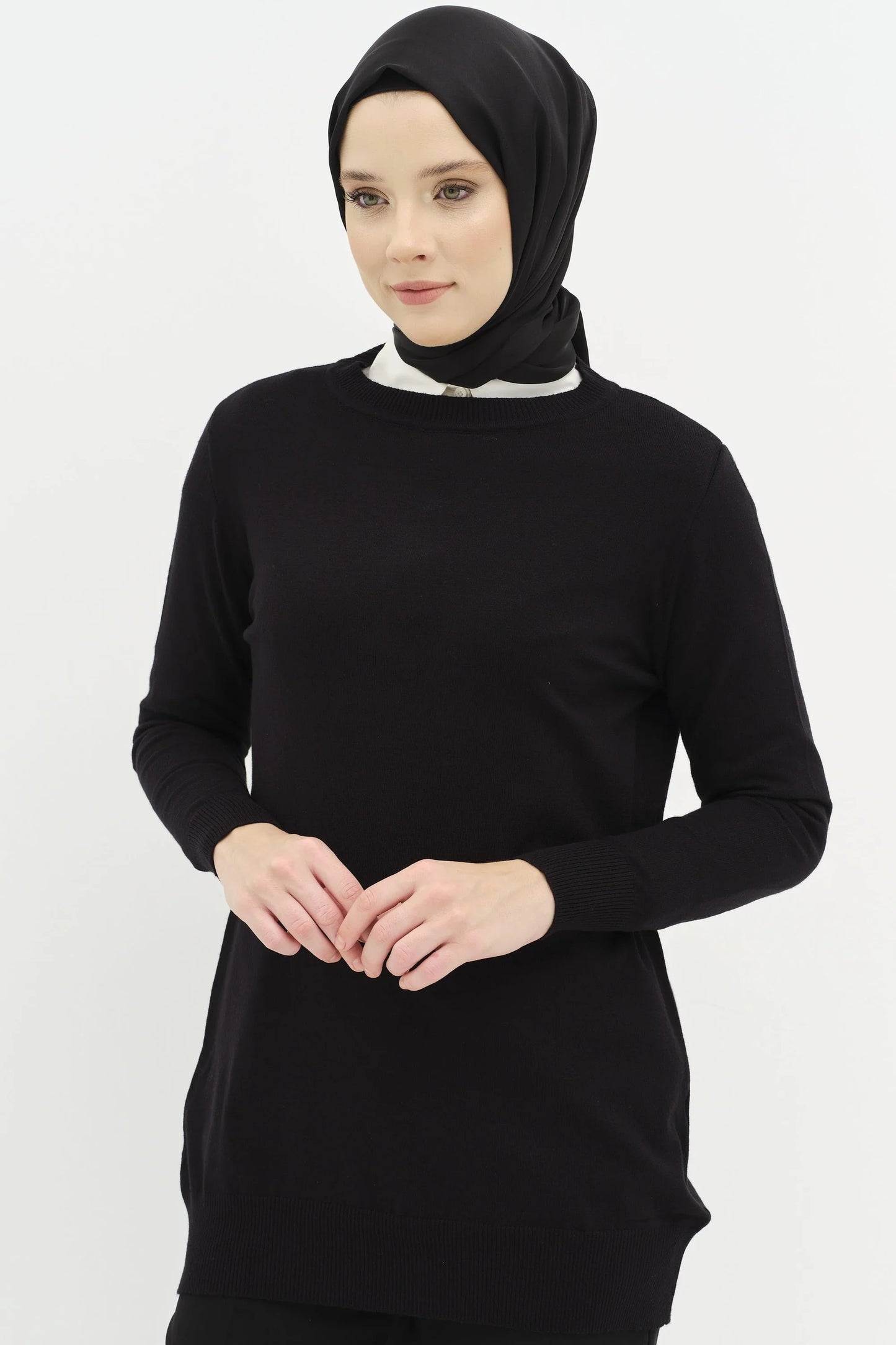 Pull en tricot basique