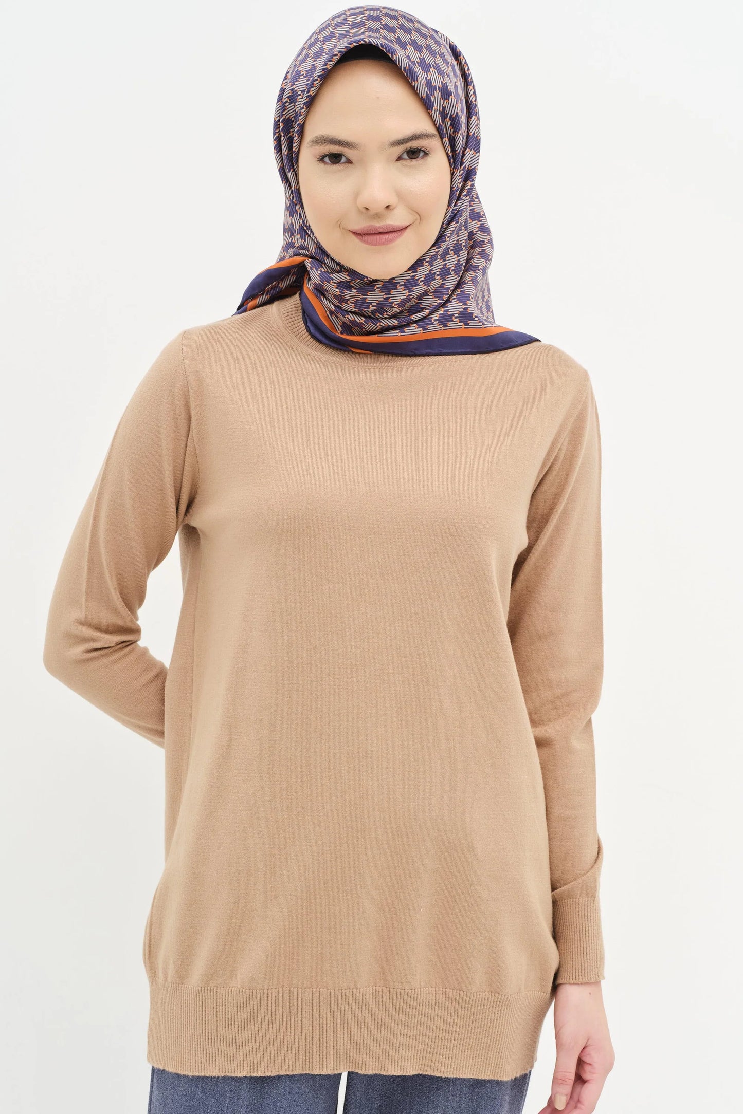 Pull en tricot basique