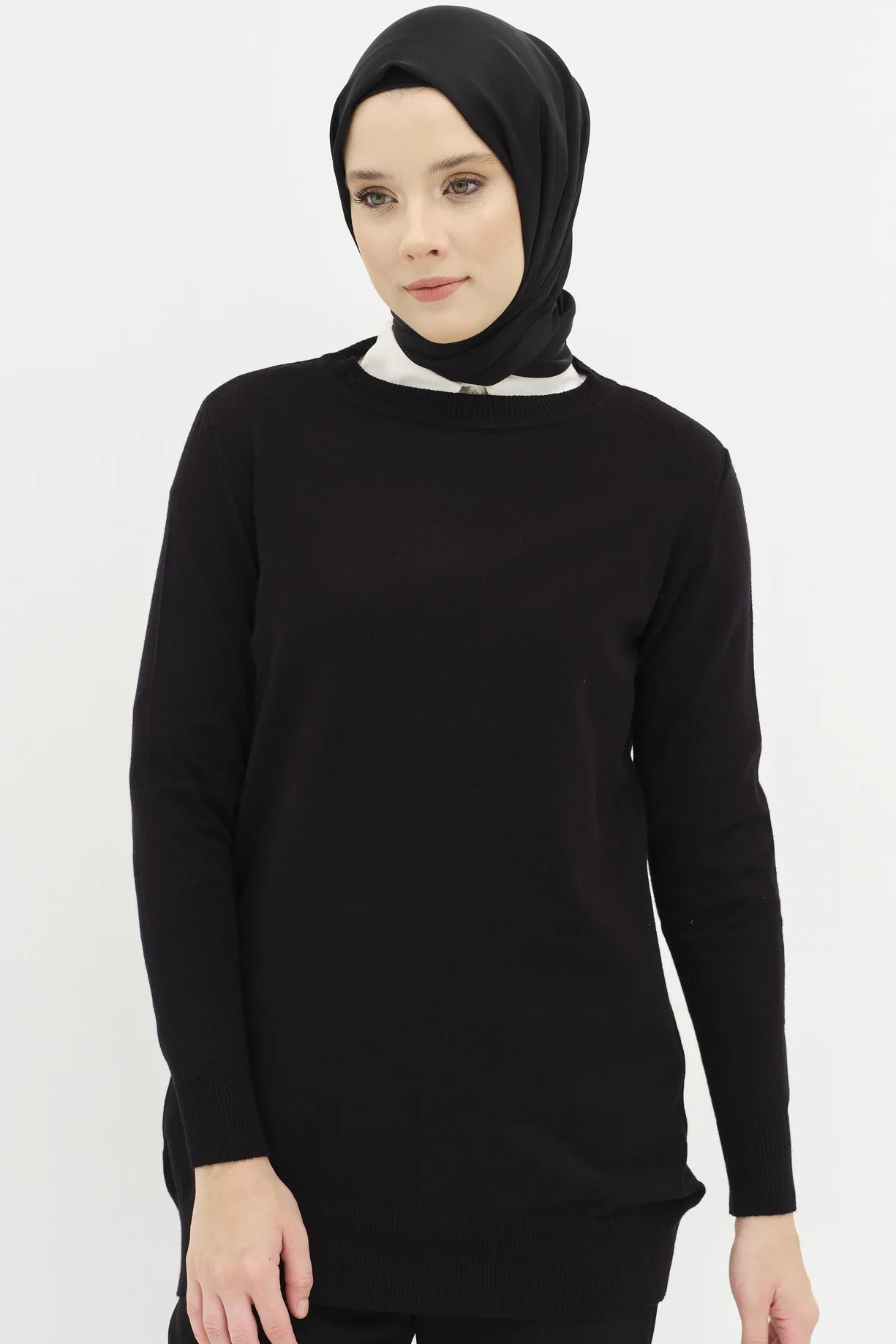 Pull en tricot basique