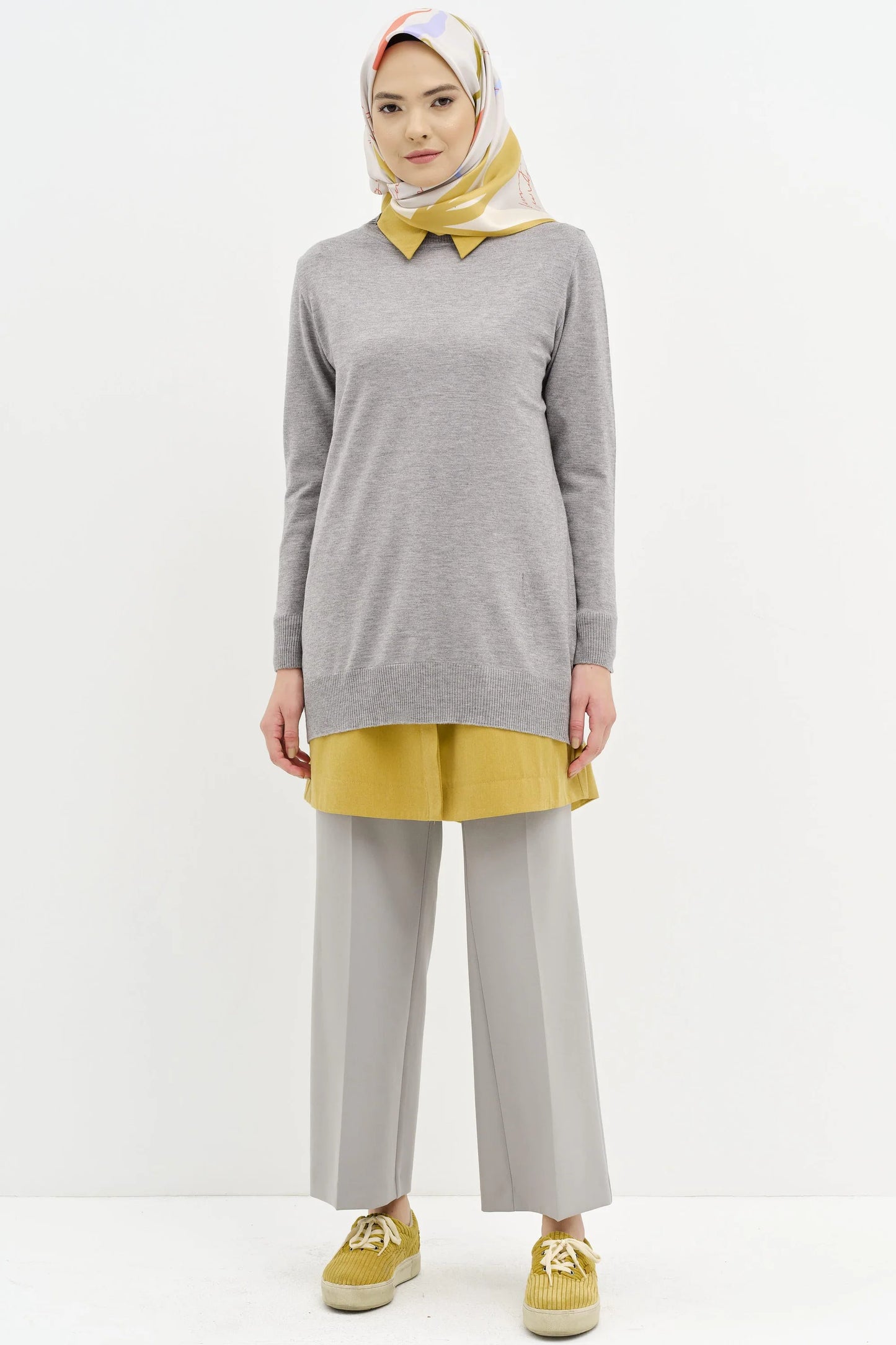 Pull en tricot basique