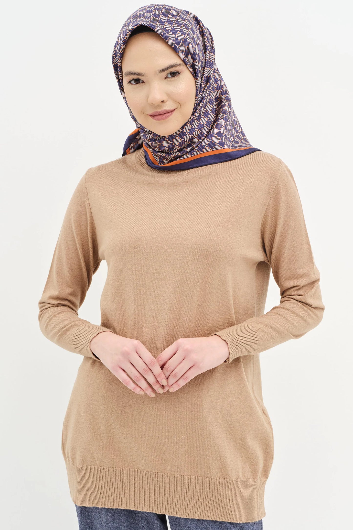 Pull en tricot basique