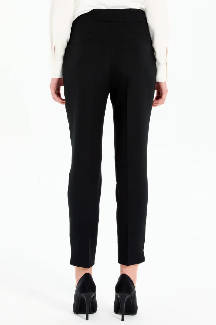 Pantalon basique taille haute