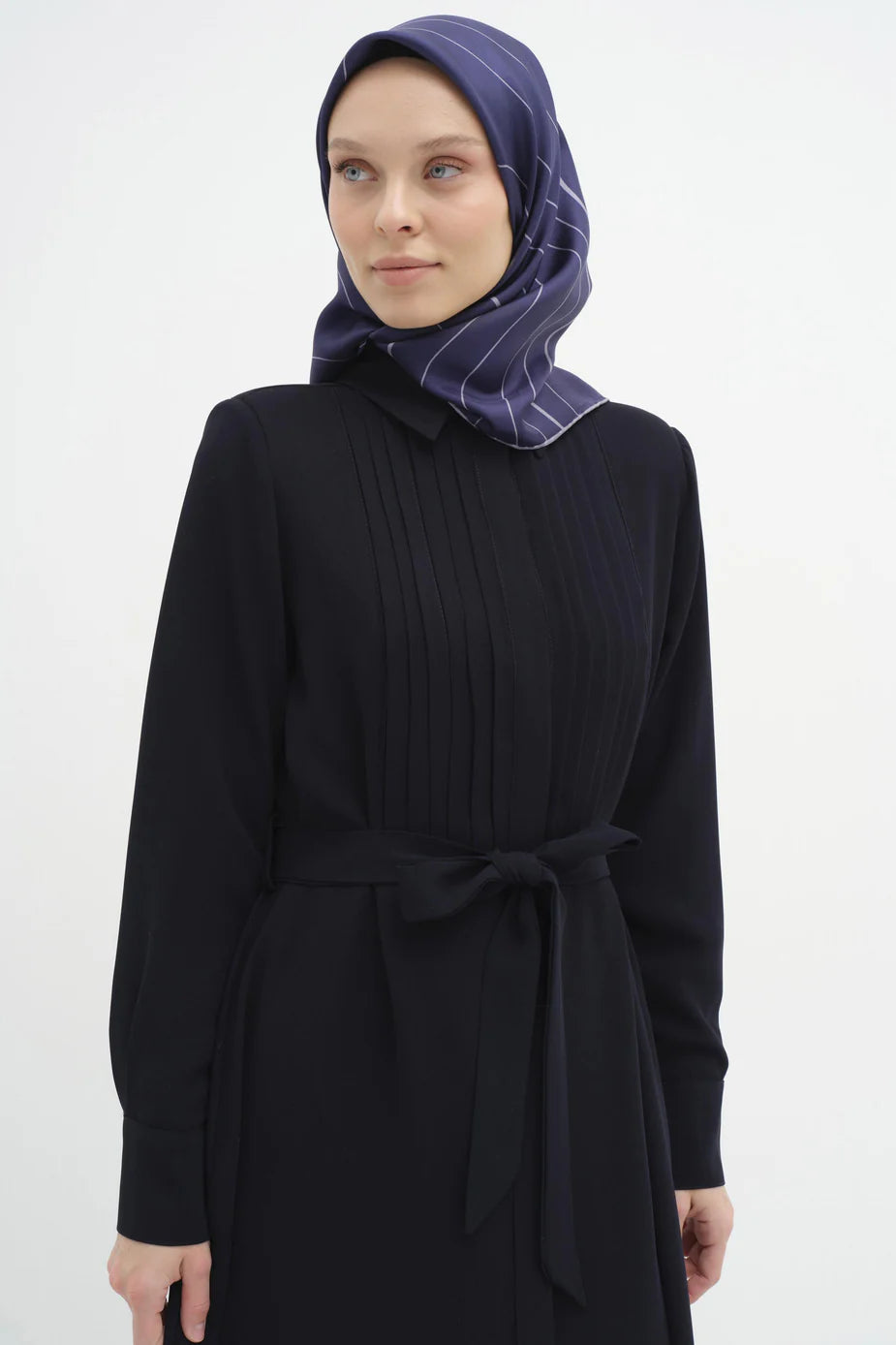 Abaya plissé avec détaillé