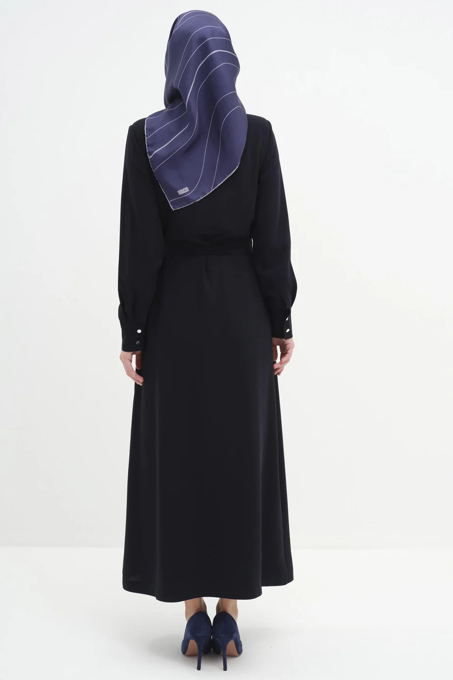 Abaya plissé avec détaillé