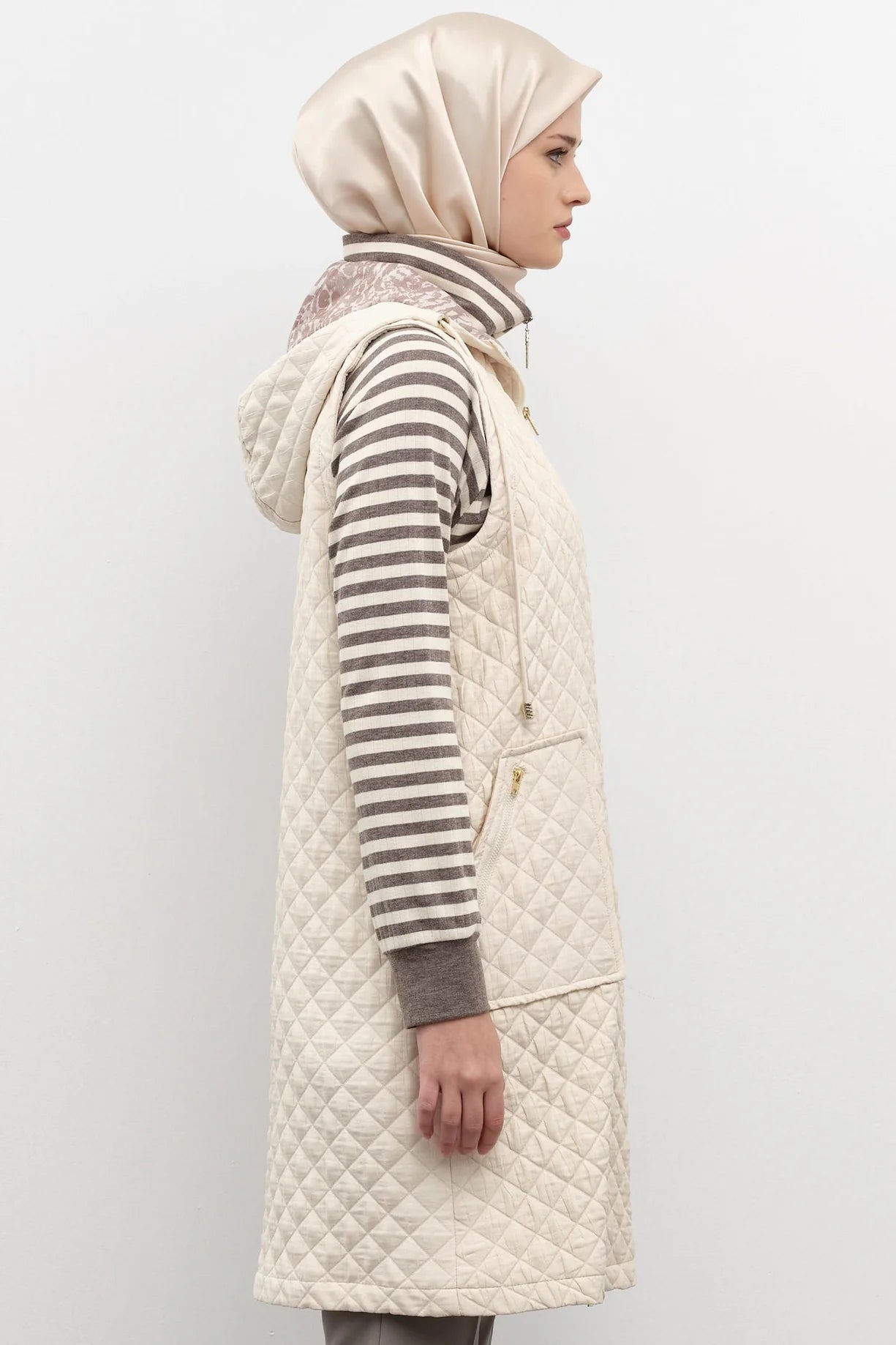 Veste sans manche Matelassé