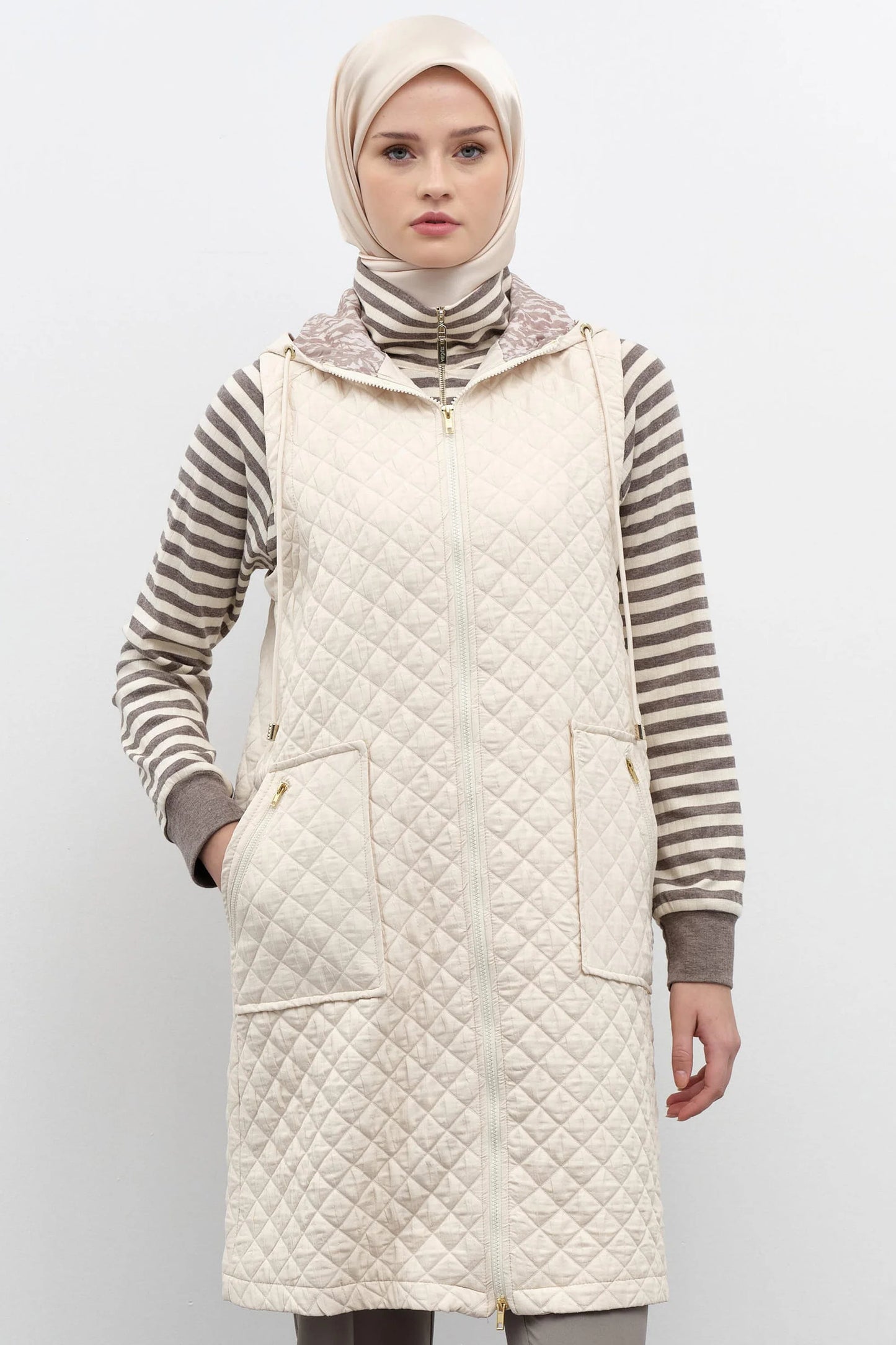 Veste sans manche Matelassé