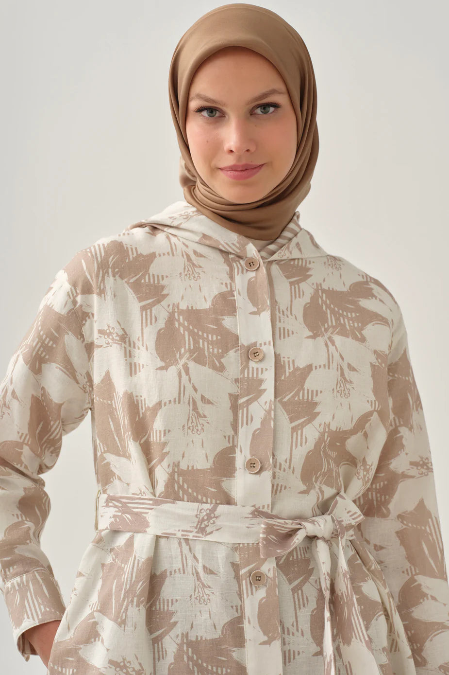 tunique a Motifs garnis à porter et à emporter