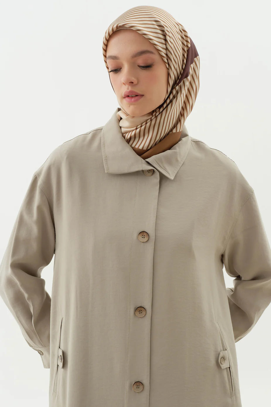 tunique avec des boutons