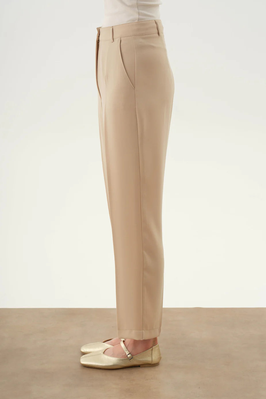 Pantalon large à pinces