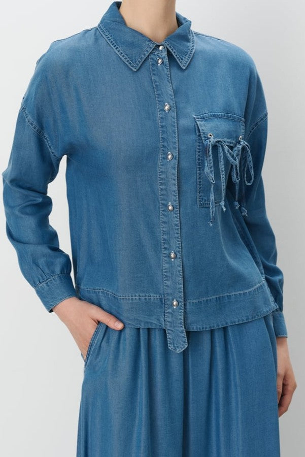 Ensemble chemise et jupe djeans