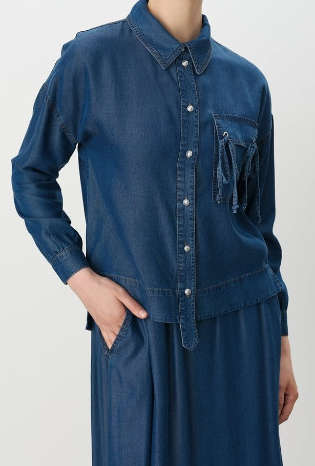 Ensemble chemise et jupe djeans