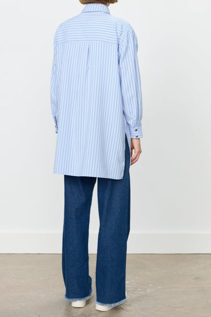 chemise rayée à poches