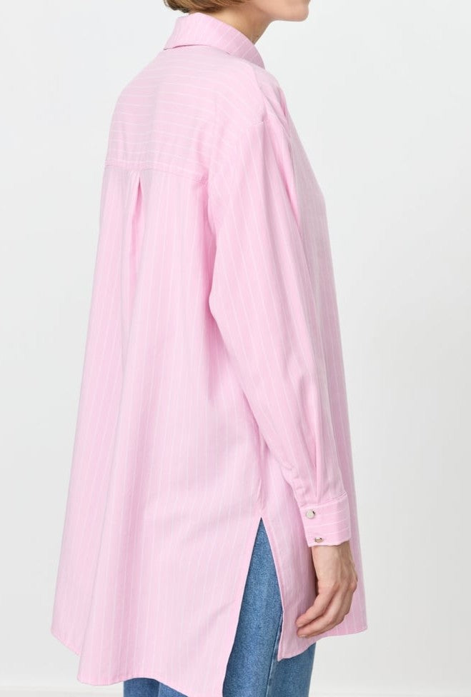 chemise rayée à poches