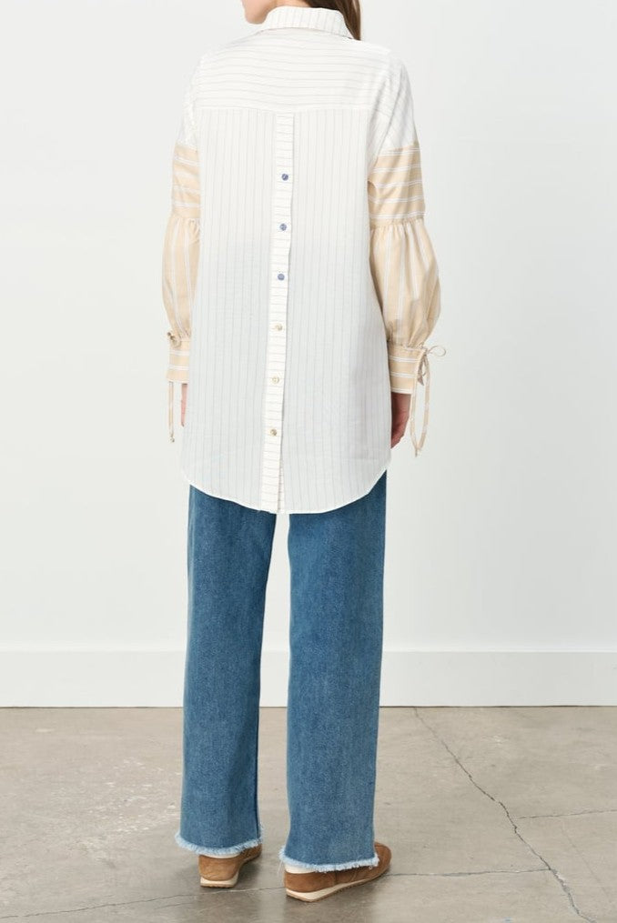 Tunique avec col chemise