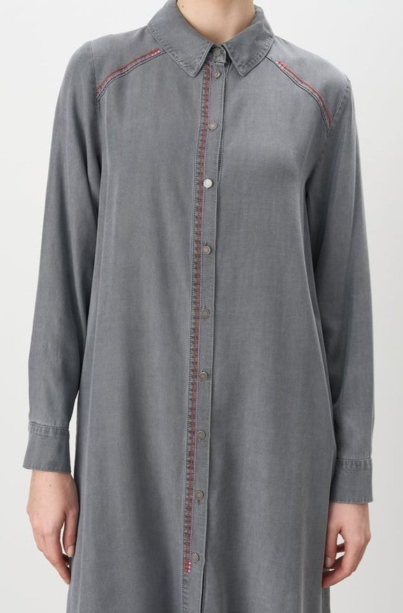 Tunique avec col chemise
