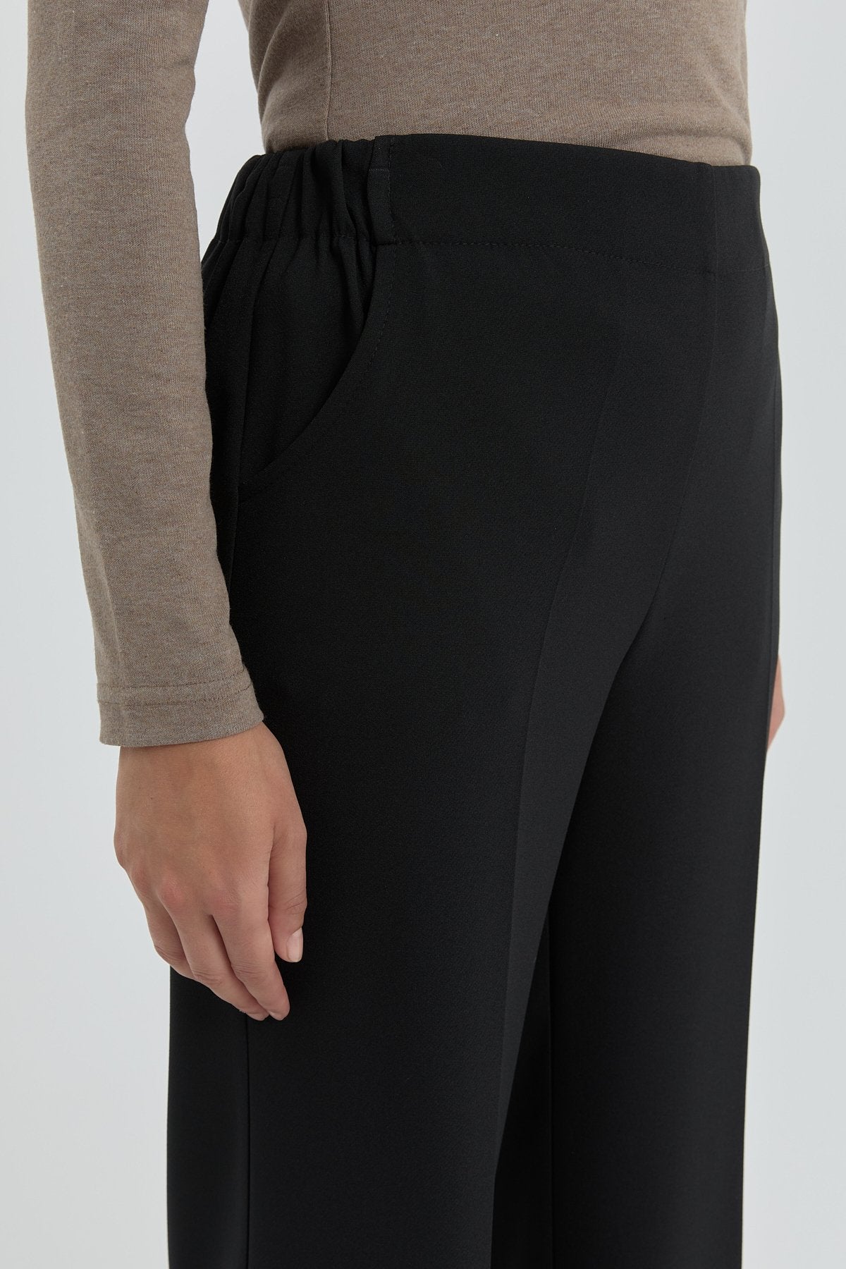 Pantalon à la taille élastique