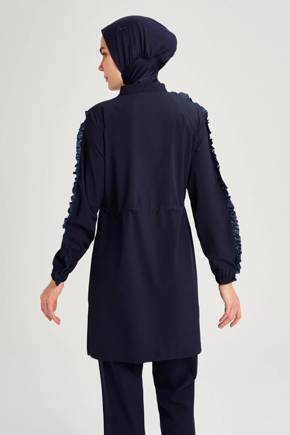 Maillot avec des volent en manche
