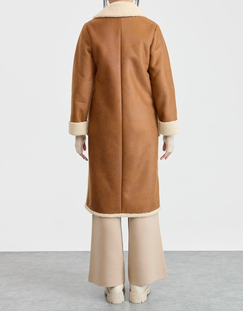 Manteau en peau de mouton