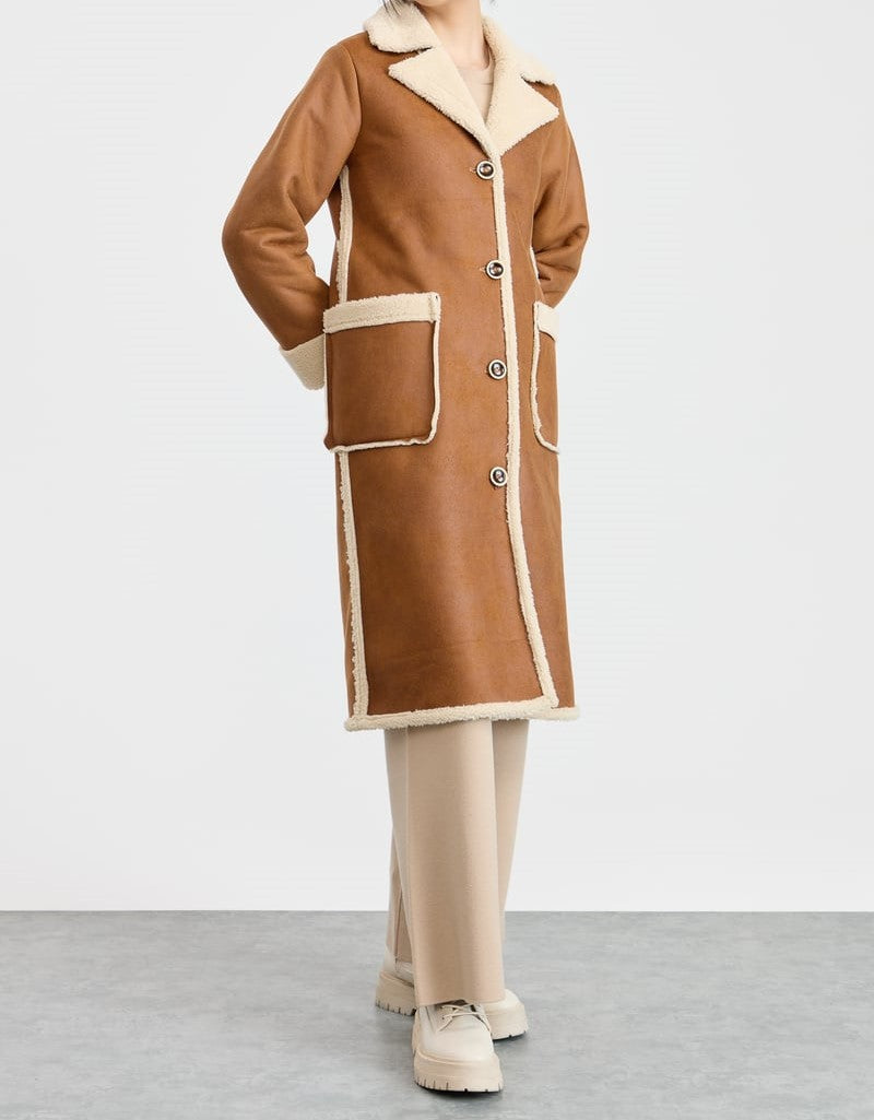 Manteau en peau de mouton